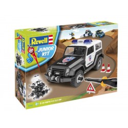 REVELL 00807 1/20 Junior Kit  Offroad Vehicle Police