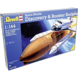 REVELL 04736 1/144 Space Shuttle Discovery &Booster