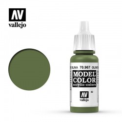 VALLEJO 70.967 Model Color 082 Olive Green Matt 17 ml.