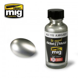 AMMO BY MIG A.MIG-8217 Laque Stainless Steel ALC115 Lacque 30ml