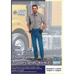 MASTERBOX MB24042 1/24 Stan (Long Haul)Thompson,Truckers series Kit No.2