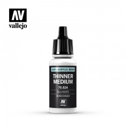VALLEJO 70.524 Model Color 200 Thinner Auxiliary 17 ml.