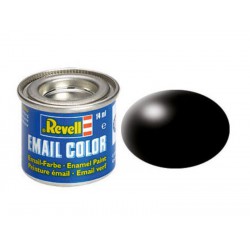 REVELL 32302 Enamel Black Silk