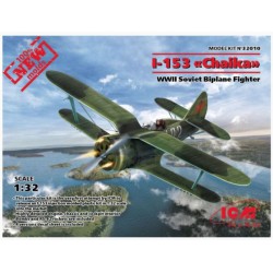 ICM 32010 1/32 I-153,WWII Soviet Fighter(100% new molds