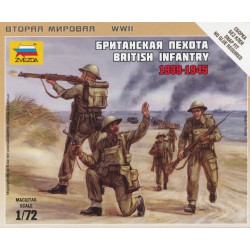 ZVEZDA 6166 1/72 British Infantry 1939