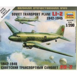 ZVEZDA 6140 1/200 Li-2 Soviet transport plane