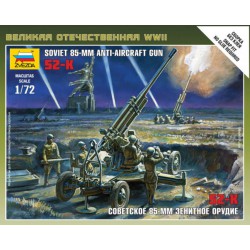 ZVEZDA 6148 1/72 Soviet 85 mm Anti aircraft gun M1939 (52-K)