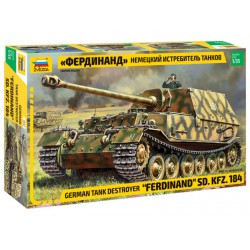 ZVEZDA 3653 1/35 Ferdinand Sd.Kfz.184 German Tank Destroyer