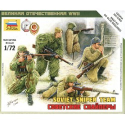 ZVEZDA 6193 1/72 Soviet Sniper Team