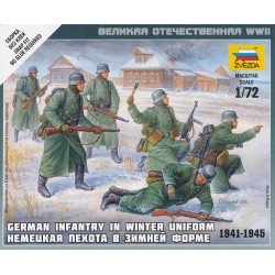ZVEZDA 6198 1/72 German Infantry in Winter Uniform
