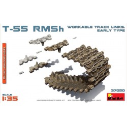 MINIART 37050 1/35 T-55 RMSh WORKABLE TRACK LINKS. EARLY TYPE