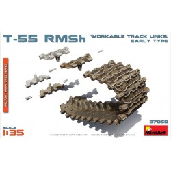 Miniart 37050 1/35 T-55 RMSh WORKABLE TRACK LINKS. EARLY TYPE