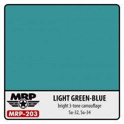 MR.PAINT MRP-203 Light Green-Blue Su-34 (bright 3-tone camo) 30 ml.