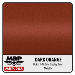 MR.PAINT MRP-206 Dark Orange (Dutch F-16 Demoteam) 30 ml.