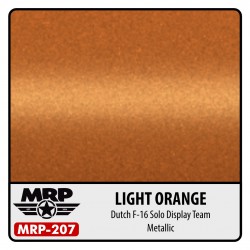 MR.PAINT MRP-207 Light Orange (Dutch F-16 Demoteam) – 2 BOTTLES 30 ml.