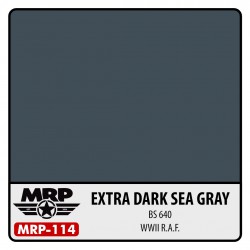 MR.PAINT MRP-114 WWII RAF - Extra Dark Sea Grey (BS 640) 30 ml.