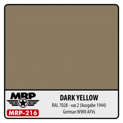 MR.PAINT MRP-216 Dark Yellow – RAL 7028 (variant 2 - AUSGABE 1944) 30 ml.