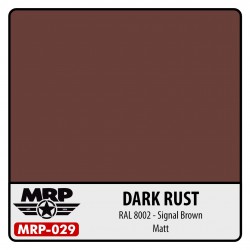 MR.PAINT MRP-029 Dark Rust (Signal Brown RAL 8002) - matt 30 ml.