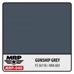 MR.PAINT MRP-040 Gunship Grey (FS 36118, ANA603) 30 ml.