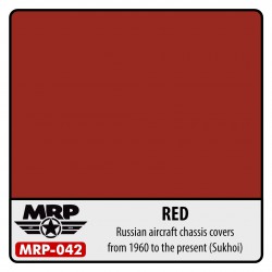MR.PAINT MRP-042 Red Chassis Covers SU-27, SU-35, SU-37 30 ml.