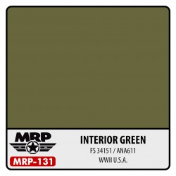 MR.PAINT MRP-131 WWII US - Interior Green ANA611 / FS 34151 30 ml.