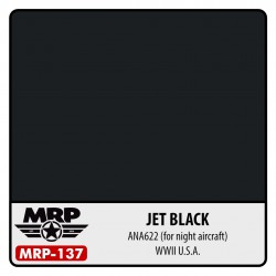 MR.PAINT MRP-137 WWII US - Jet Black ANA622 (night aircraft) 30 ml.