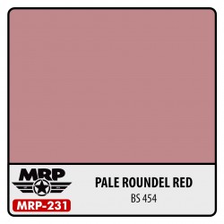 MR.PAINT MRP-231 Pale Roundel Red (BS454) 30 ml.