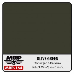 MR.PAINT MRP-164 Olive Green (Mig 23, Mig 29, Su 22, Su 25) 30 ml.