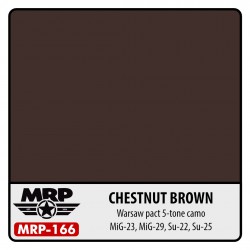 MR.PAINT MRP-166 Chestnut Brown (Mig 23, Mig 29, Su 22, Su 25) 30 ml.