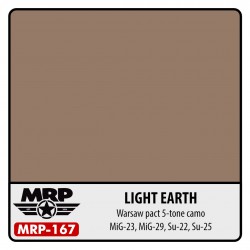 MR.PAINT MRP-167 Light Earth (Mig 23, Mig 29, Su 22, Su 25) 30 ml.