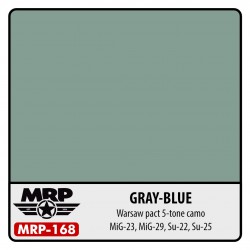 MR.PAINT MRP-168 Grey Blue (Mig 23, Mig 29, Su 22, Su 25) 30 ml.