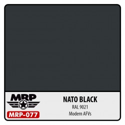 MR.PAINT MRP-077 NATO Black (RAL 9021) 30 ml.