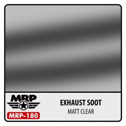 MR.PAINT MRP-180 Exhaust Soot (Matt Clear) 30 ml.