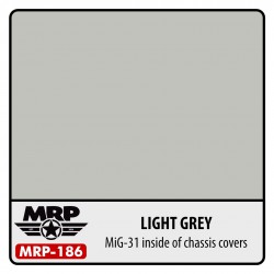 MR.PAINT MRP-186 Light Grey (for MiG-25 and MiG-31 chassis covers) 30 ml.