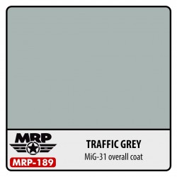 MR.PAINT MRP-189 Traffic Grey (for MiG-25 and MiG-31 overall coat) 30 ml.