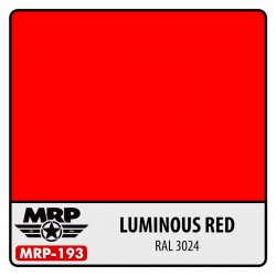 MR.PAINT MRP-193 Luminous Red (RAL 3024) 30 ml.