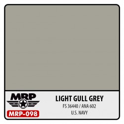 MR.PAINT MRP-098 Light Gull Grey (FS 36440, ANA602) - U.S.Navy 30 ml.