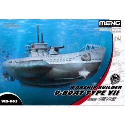 MENG WB-003  Warship Builder- U-Boat Type VII (Cartoon Model)