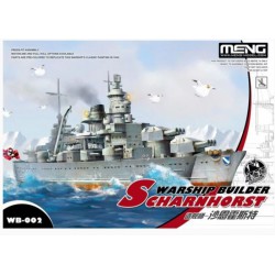 MENG WB-002  Warship Builder-Scharnhorst(cartoonized model kit)