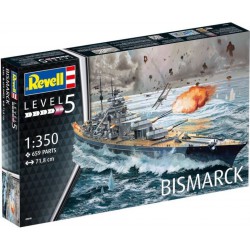 REVELL 05040 1/350 Battleship "Bismarck"