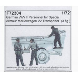 CMK F72304 1/72 German WWII personnel for Meillerwagen V2 trans Special Armour