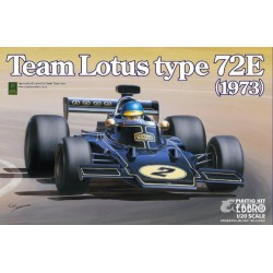 EBBRO 20009 1/20 Team Lotus Type 72E 1973 2nd. Production