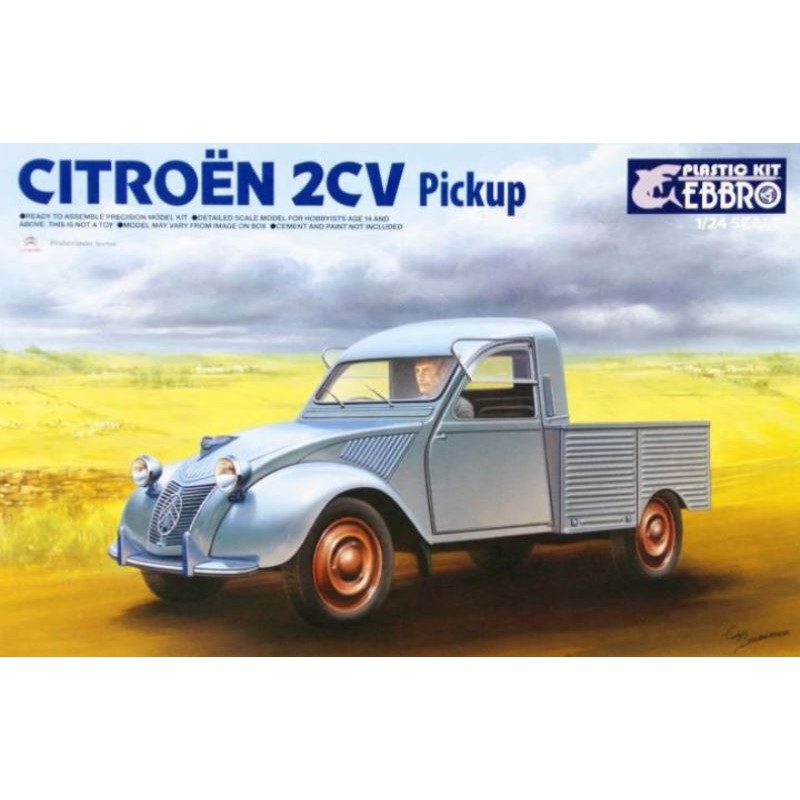Maquette Maquette Citroën 2CV pickup - 1/24 - EBBRO 25004