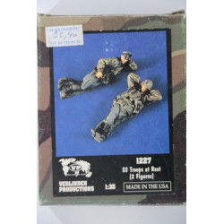 VERLINDEN PRODUCTIONS 1227 1/35 SS Troops at Rest