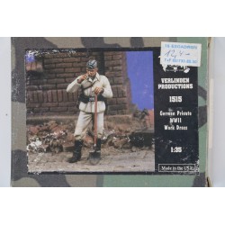 VERLINDEN PRODUCTIONS 1515 1/35 German Private WWII Work Dress