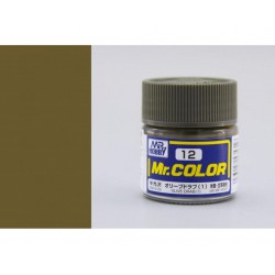 MR. HOBBY C12 Mr. Color (10 ml) Olive Drab (1)