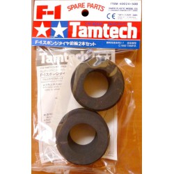 TAMIYA 40024 1/14 TamTech F-1 Front Sponge Tires 1 Pair