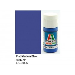 ITALERI Acrylic 4307AP Flat Medium Blue 20ml