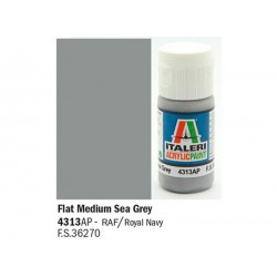 ITALERI Acrylic 4313AP Flat Medium Sea Grey 20ml