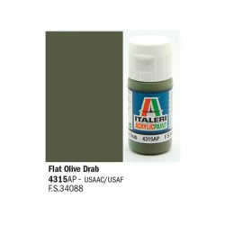 ITALERI Acrylic 4315AP Flat Olive Drab 20ml